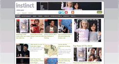 Desktop Screenshot of instinctmagazine.com