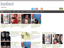 Tablet Screenshot of instinctmagazine.com